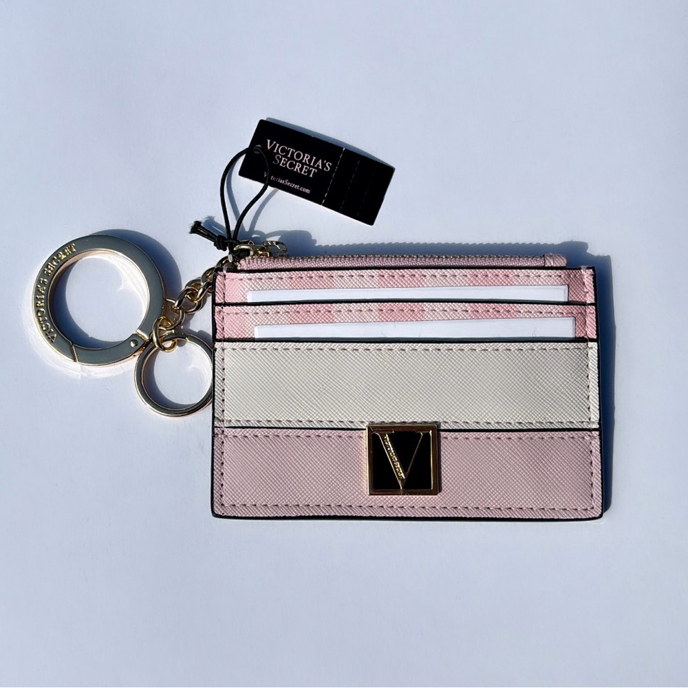 Victoria Secret card holder keychain